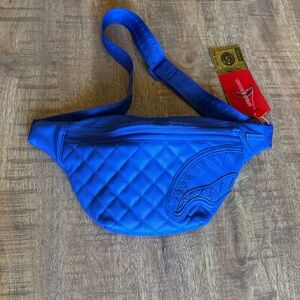 Sprayground Vibrant Blue Quilted Bag (With details, check pictures)